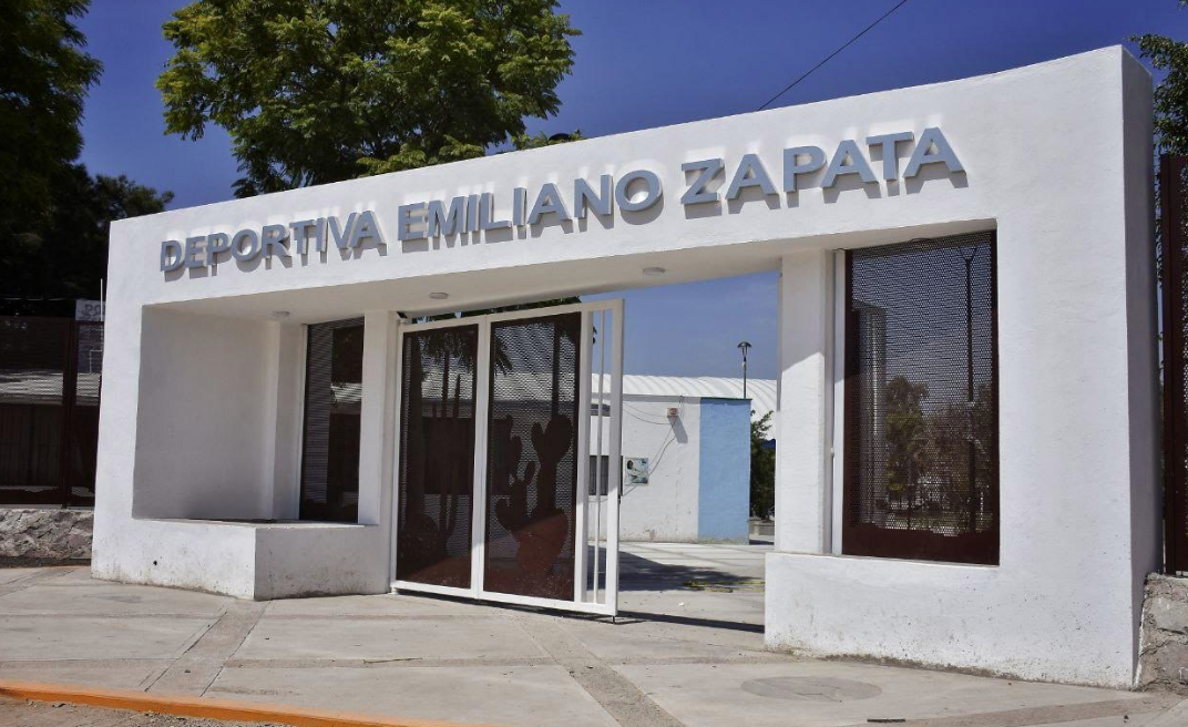 Lee más sobre el artículo DIGNIFICAN UNIDAD DEPORTIVA “EMILIANO ZAPATA”