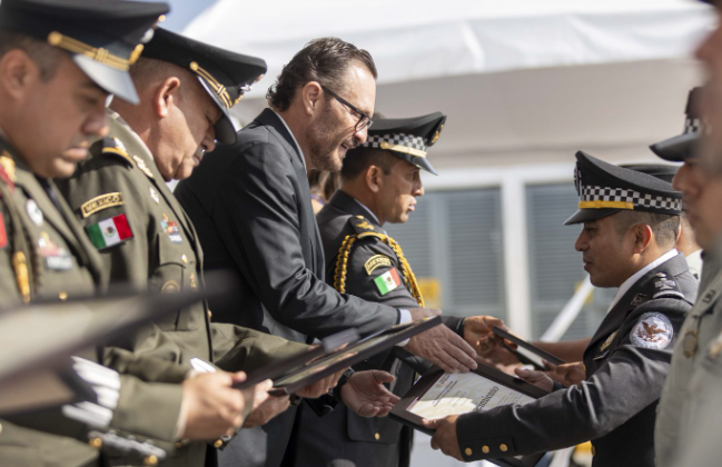 Lee más sobre el artículo LLEVAN ACABO CEREMONIA DEL 5TO ANIVERSARIO DE LA GUARDIA NACIONAL