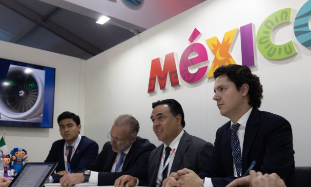 Lee más sobre el artículo Querétaro fortalece alianzas en Feria Aeroespacial de Farnborough: Nava