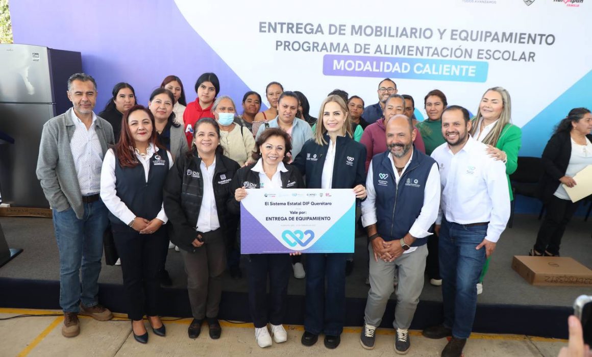 Lee más sobre el artículo FORTALECE DIF QUERÉTARO DESAYUNOS ESCOLARES CON EQUIPAMIENTO