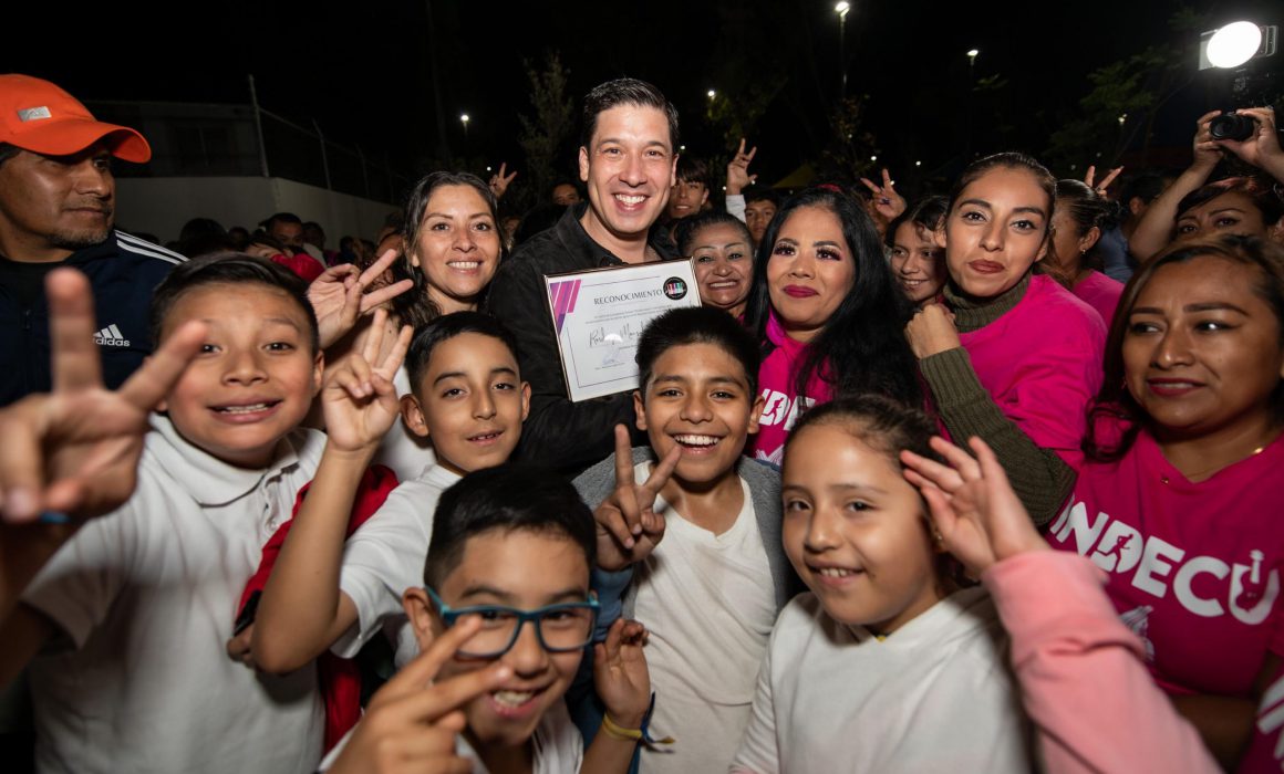 Lee más sobre el artículo INAUGURA RODRIGO MONSALVO NUEVO PARQUE RECREATIVO EN EL MARQUÉS