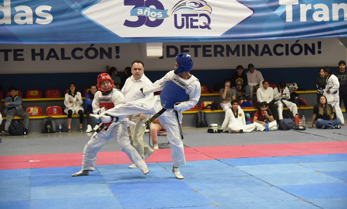 Lee más sobre el artículo Van taekwondoínes de la Uteq al regional de juegos Condde 2025