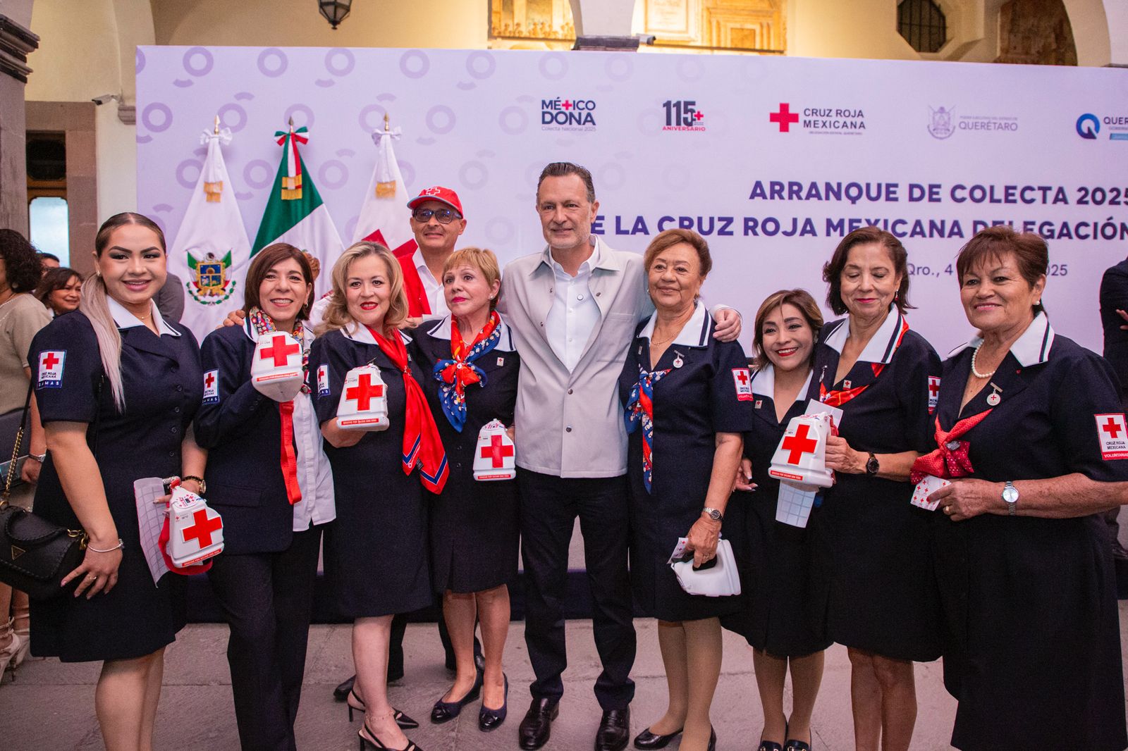 Lee más sobre el artículo Encabeza Mauricio Kuri Colecta Anual 2025 de la Cruz Roja