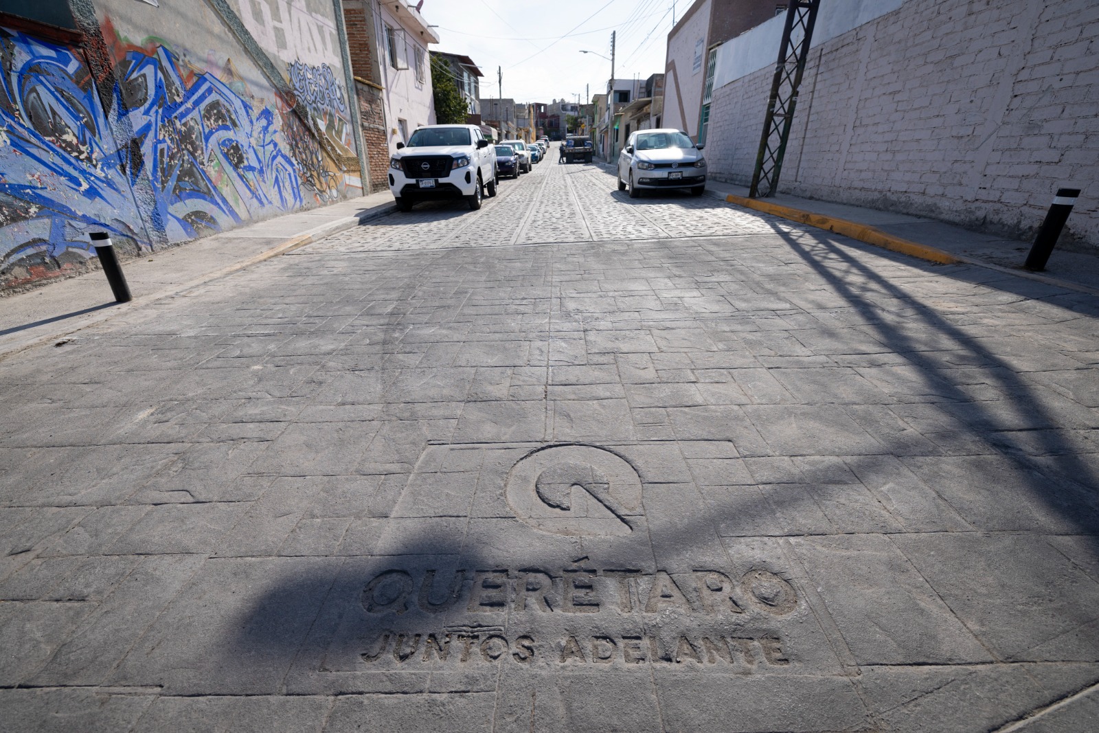 Lee más sobre el artículo Entrega Mauricio Kuri mejoramiento de calles en Cerrito Colorado