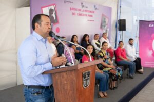 Lee más sobre el artículo Roberto Cabrera da inicio a la toma de 180 muestras para la detección oportuna de cáncer
