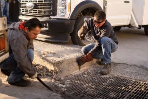 Lee más sobre el artículo Secretaría de Servicios Públicos  Municipales recolecta 15 toneladas de basura en drenes pluviales, rejillas y represas