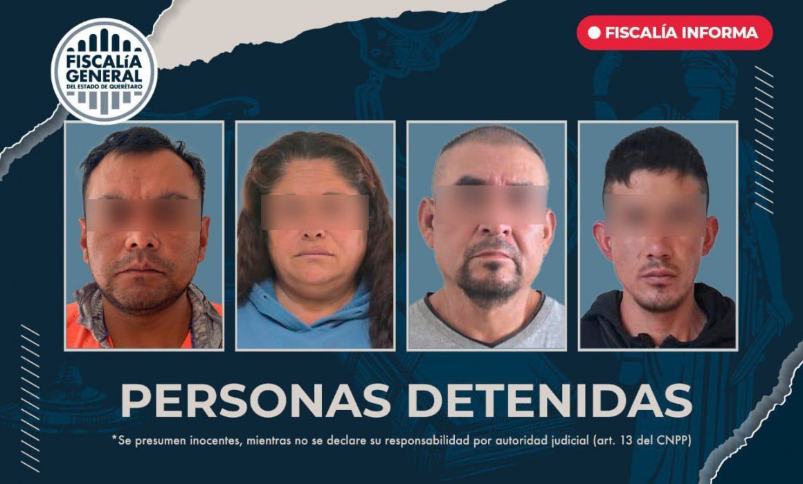 Lee más sobre el artículo Detiene Fiscalía de Querétaro a 4 personas durante cateos en Huimilpan
