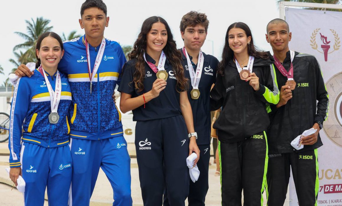 Lee más sobre el artículo Triatlón queretano rompe récord en Olimpiada Conade