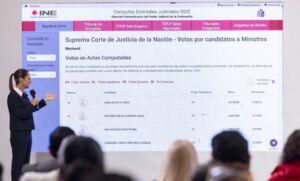 Lee más sobre el artículo Celebra Sheinbaum que Hugo Aguilar presida la Corte: es muy buen abogado.