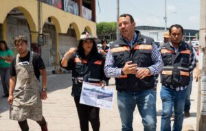 Lee más sobre el artículo Roberto Cabrera supervisa rehabilitación de imagen urbana del Mercado Juárez que registra 48% de avance