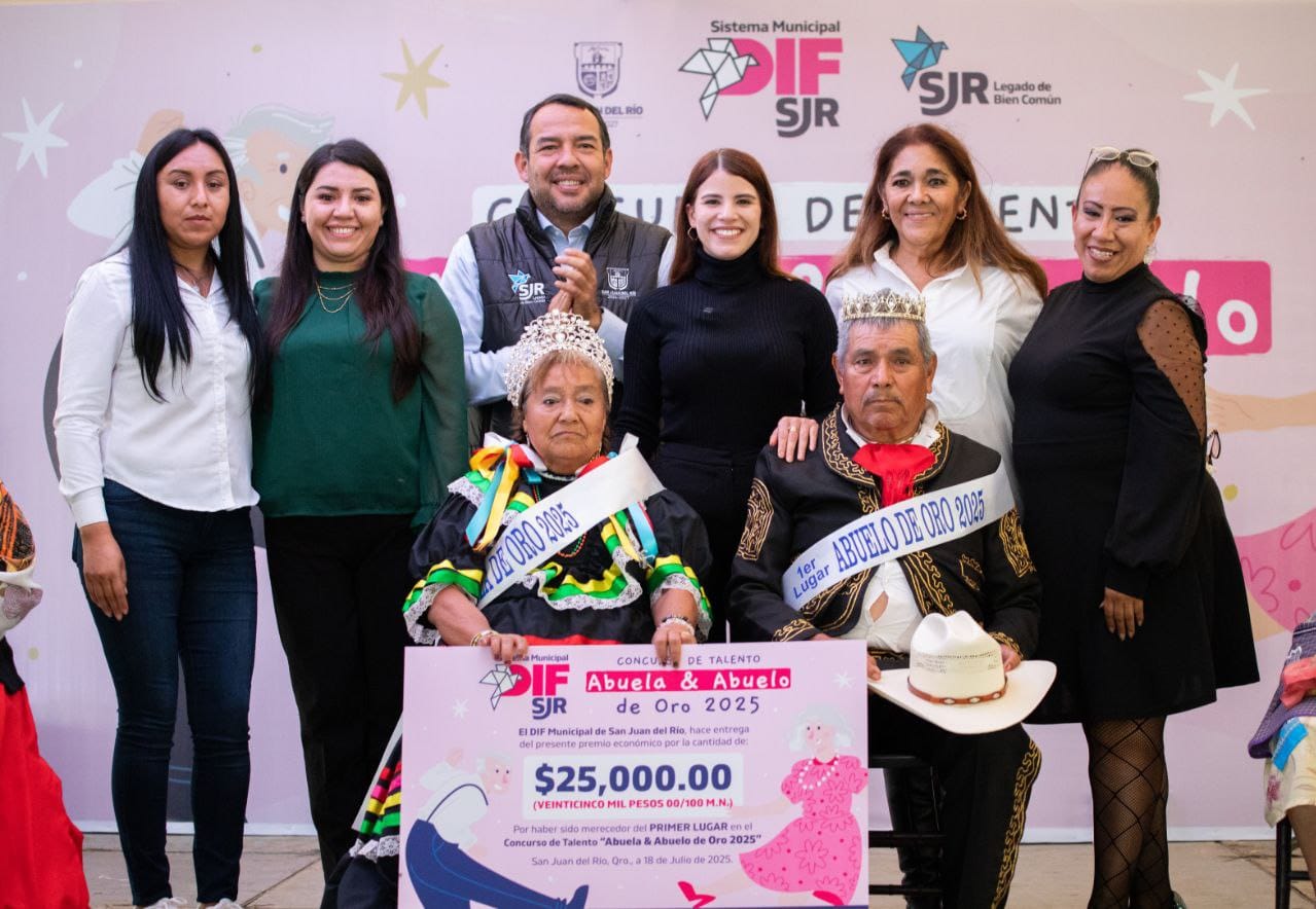 Lee más sobre el artículo La comunidad de Palmillas gana el primer lugar del Certamen Abuela y Abuelo de Oro 2025