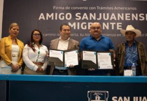 Lee más sobre el artículo San Juan del Río firma convenio de colaboración “Amigo Sanjuanense Migrante”