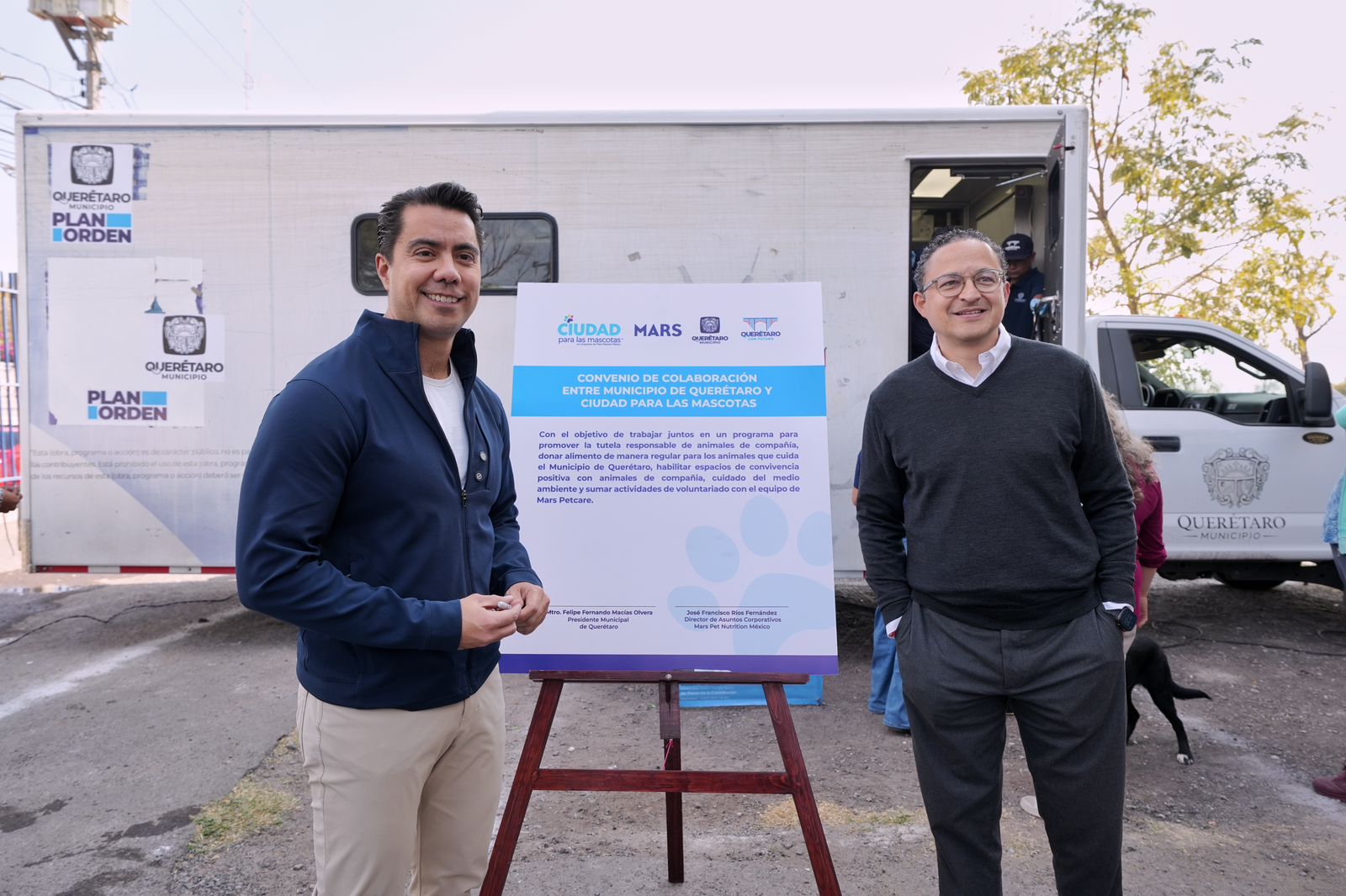 Lee más sobre el artículo Firma Felifer Macías convenio de colaboración entre el municipio de Querétaro y Mars Petcare México