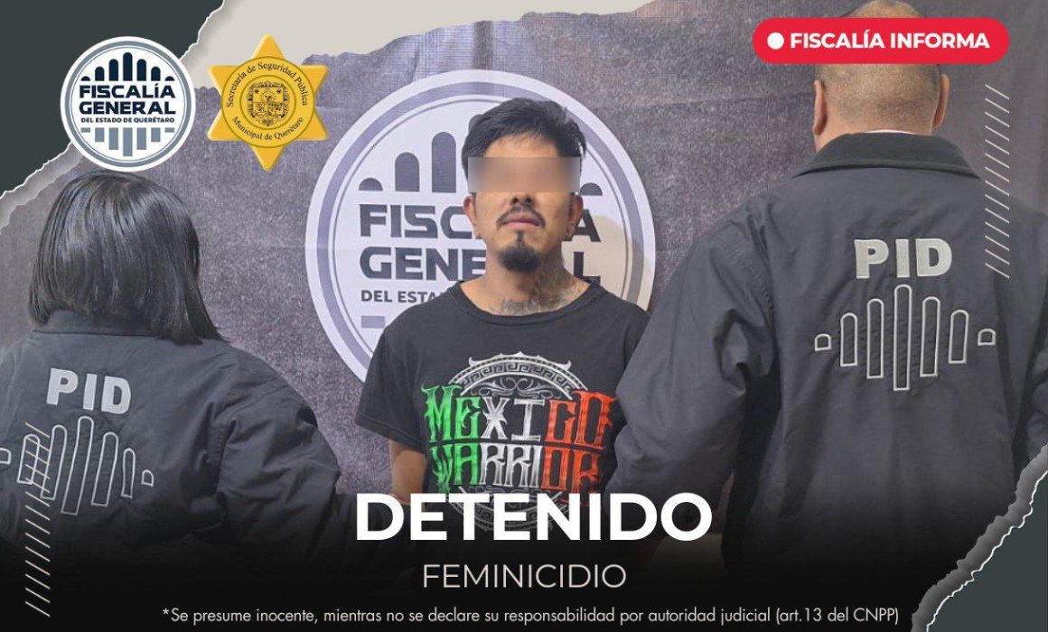 Lee más sobre el artículo Detiene Fiscalía a probable feminicida en Colinas de Santa Cruz