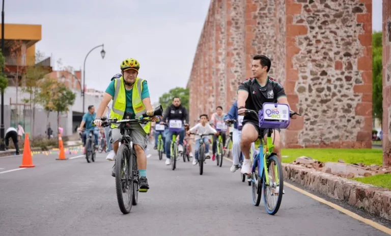 Más de mil 600 personas disfrutaron la Vía Recreativa Los Arcos