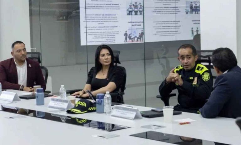 SSPMQ fortalece cooperación con la Policía de Colombia